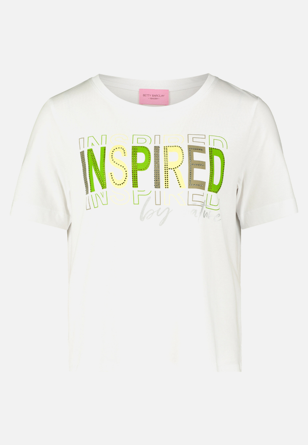 Basic Shirt mit Aufdruck / Vorderseite