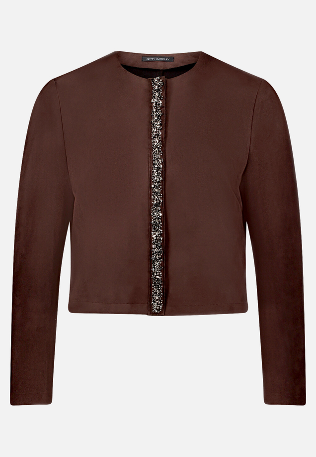 Blazer-Jacke mit aufgesetzten Taschen / Vorderseite