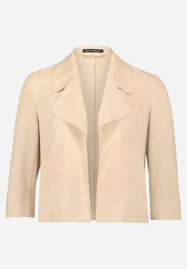 Blazer-Jacke mit Reißverschluss / Vorderseite
