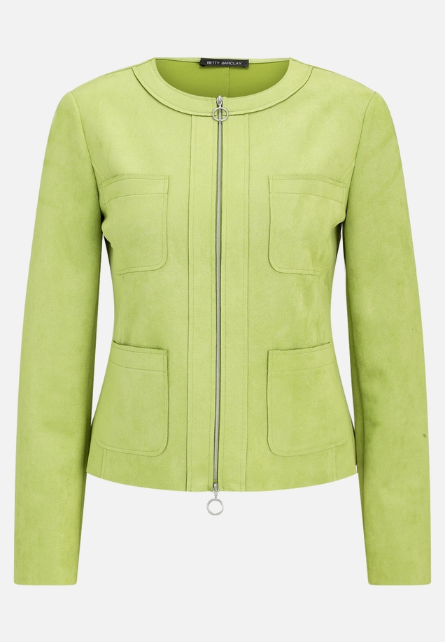 Blazer-Jacke mit Reißverschluss / Vorderseite