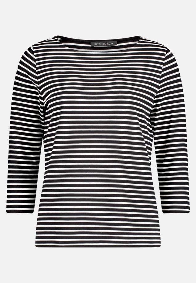 Basic Shirt mit Ringel / Vorderseite