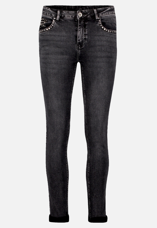 Basic-Jeans mit Waschung / Vorderseite