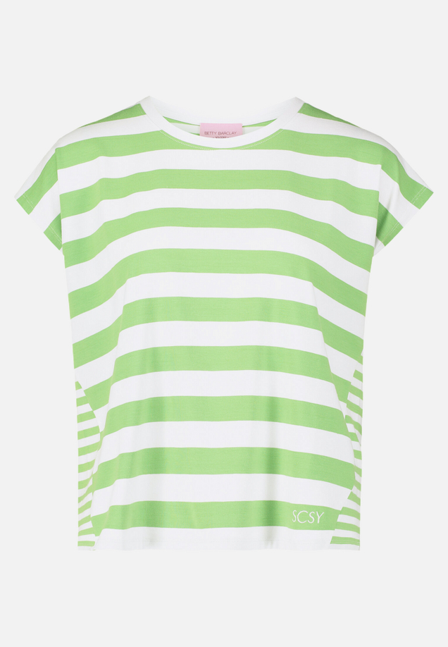 Basic Shirt mit Streifen / Vorderseite