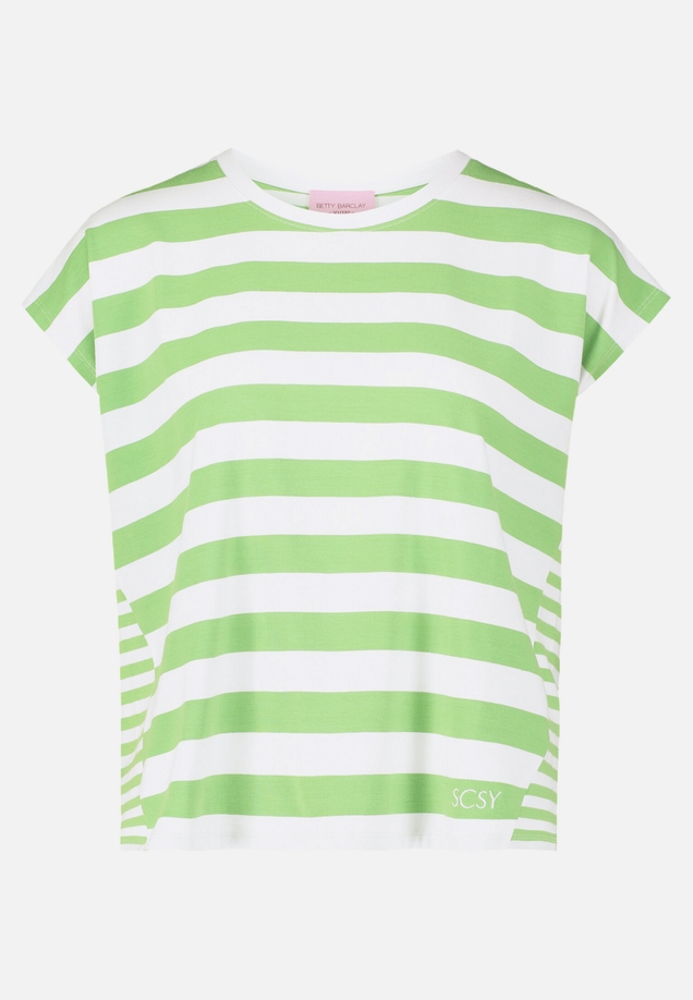 Basic Shirt mit Streifen / Vorderseite