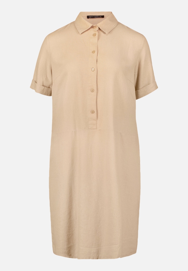 Leinenkleid mit Knopfleiste / Vorderseite