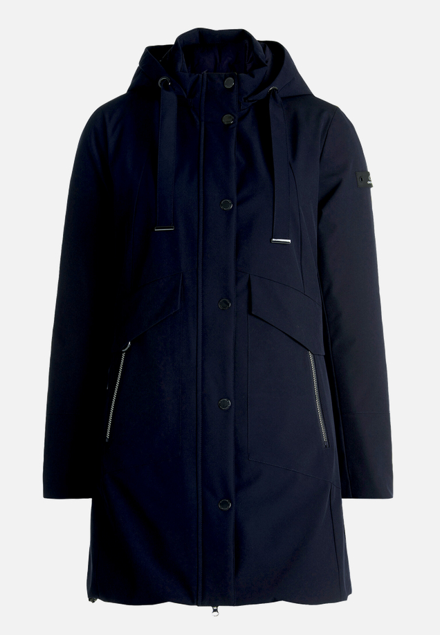 Outdoorjacke mit abnehmbarer Kapuze / Vorderseite