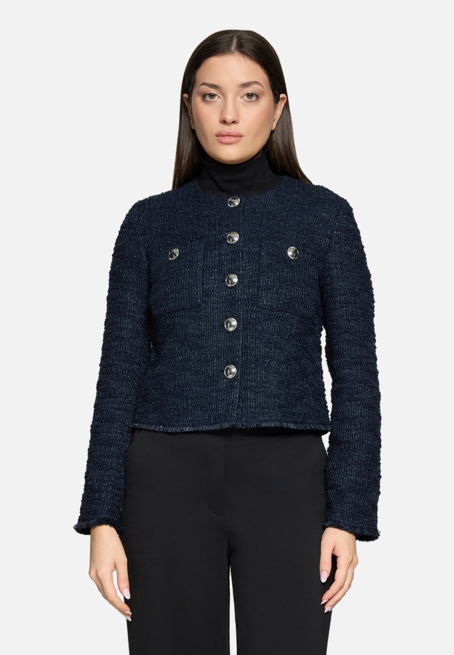 Blazer-Jacke langarm / Modellfoto Vorderseite