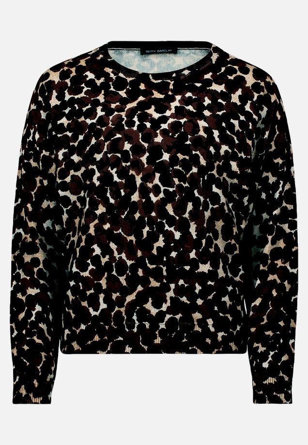 Feinstrickpullover mit Fledermausärmeln / Vorderseite