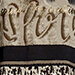 Beige/Schwarz