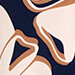 Dark Blue/Brown